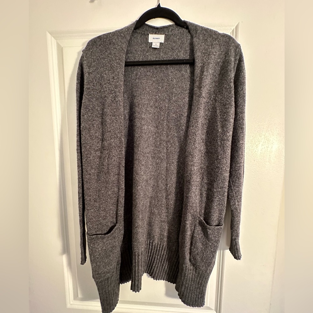 Old Navy Grey Cardigan. Size small